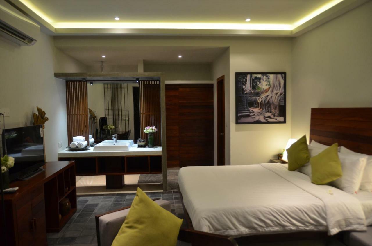 Filia D'Angkor Boutique Villa Siem Reap Bagian luar foto